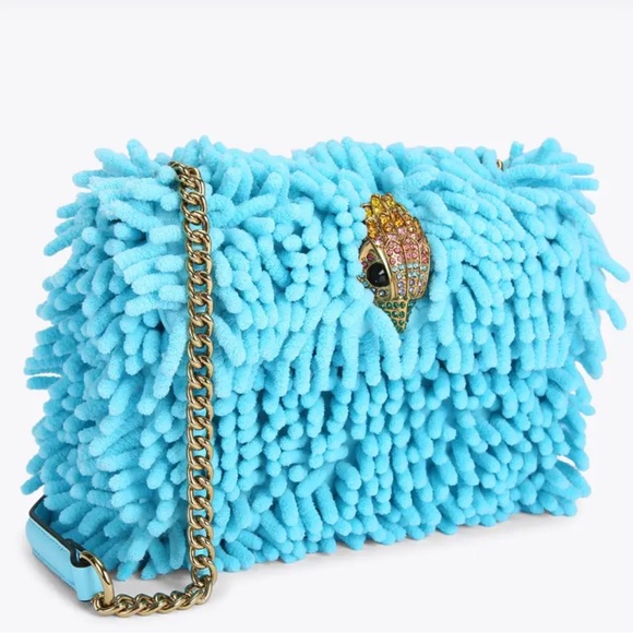 KURT GEIGER LONDON MEDIUM FABRIC KENSINGTON BAG - Picture 1 of 7